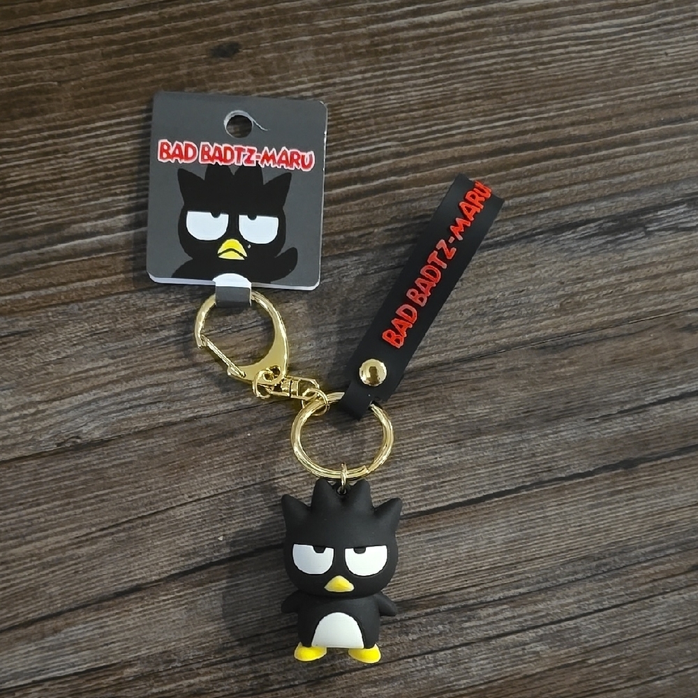 Black and Yellow Keychain